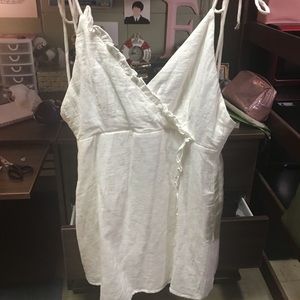 Princess polly white dress. US size 6.